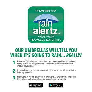 Auto Challenger Golf Umbrella Full-Color Imprint 1 Panel