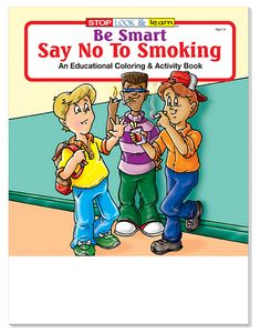 Say No To Smoking Coloring Book Fun Pack