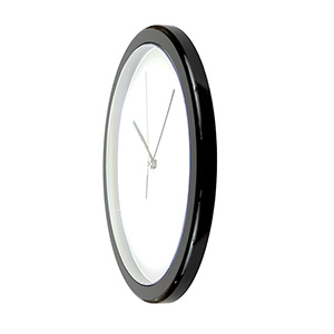 "Bezel" 12" Economy Oversized Wall Clock