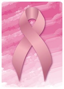 Breast Cancer Ribbon Theme Poker Size Playing Cards