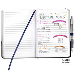 "Capitola" Notepad Notebook w/Pen Loop (Overseas)