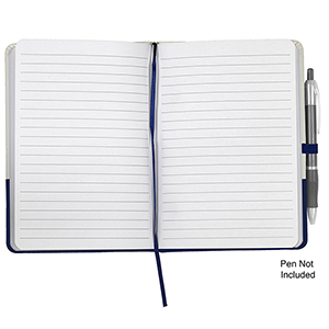 "Capitola" Notepad Notebook w/Pen Loop (Overseas)