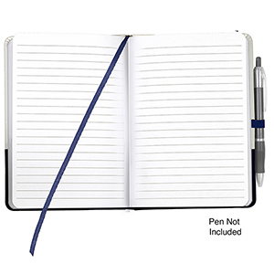 "Capitola" Notepad Notebook w/Pen Loop (Overseas)