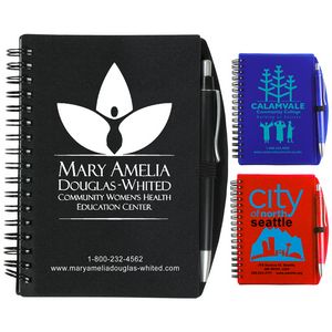 "Carmel" Jotter Notepad Notebook w/Pen