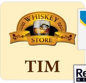 Chicago Name Badge (Custom sized between 6 and 9 sq. in.)