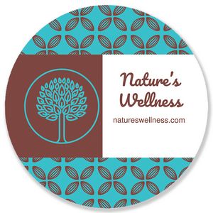 Circle Adhesive Package Label (2.25")