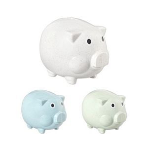 Classic Wheat Piggy Bank