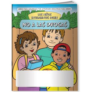 Combo Pack - CB1007S Coloring Book & 4-Pack of Crayons in a Poly Bag