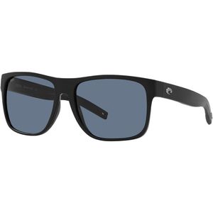 Costa Del Mar Spearo XL Sunglasses: Matte Black Frame w/Gray Lens