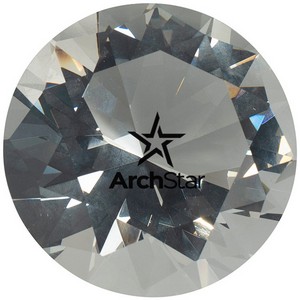 Crystal Diamond Paperweight