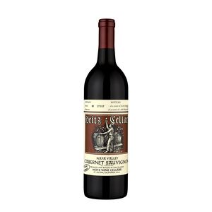 Etched Heitz Cellar Cabernet Sauvignon Napa Valley Red Wine Bottle