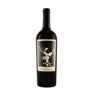 Etched The Prisoner Red Blend Wine Bottle