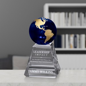 Explorer Globe Gold 6"