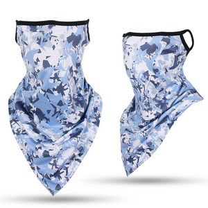 Full Color Neck Gaiter Face Mask - W/ Ear Loops