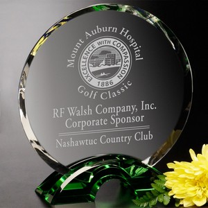 Greenbrier Emerald Circle 7" Dia.