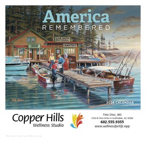 HotLineÂ® Products America Remembered Appointment Calendar - Stapled