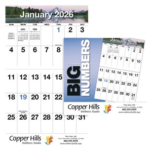 HotLineÂ® Products Big Numbers Appointment Calendar - Stapled