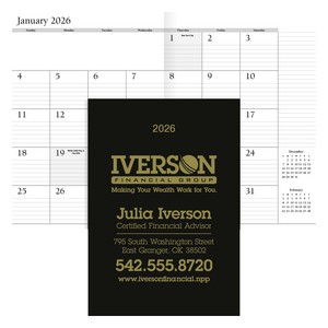 HotLineÂ® Products Leatherette Planner