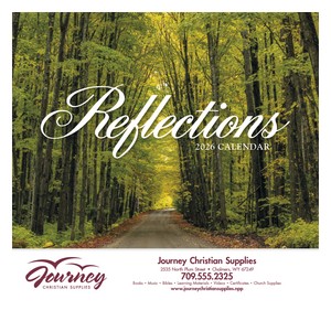 HotLineÂ® Products Reflections (Non-Denominational) Appointment Calendar - Stapled