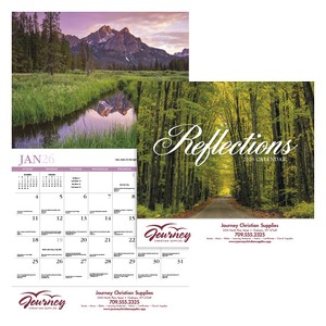 HotLineÂ® Products Reflections (Non-Denominational) Appointment Calendar - Stapled