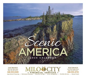HotLineÂ® Products Scenic AmericaÂ® Appointment Calendar - Stapled