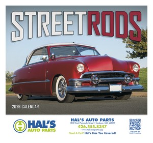 HotLineÂ® Products Street Rod Fever Appointment Calendar - Stapled
