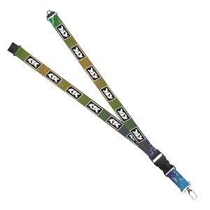 IMPORT Maverick 1" Dye-Sublimated Lanyard w/ Slide Buckle Release