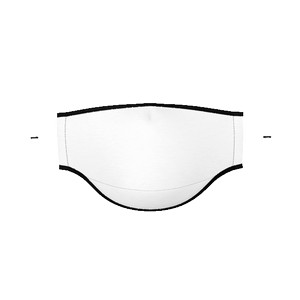 IMPORT Titan 3-Ply Dye-Sub Adult Face Mask w/ Adjustable Elastic Straps