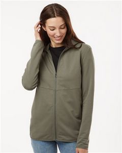 Independent Trading Co. Performance Full-Zip Hooded Sweatshirt