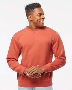 Independent Trading Co. Unisex Midweight Pigment-Dyed Crewneck Sweatshirt