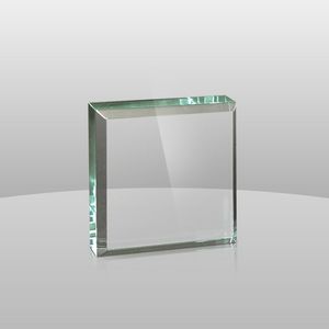 Jade Green Paperweight (2 1/2"x2 1/2"x3/4")