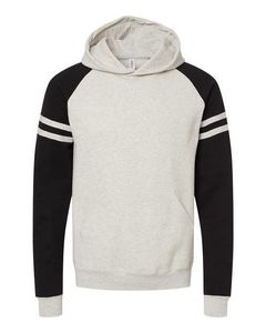 JerzeesÂ® NublendÂ® Varsity Colorblocked Raglan Hooded Sweatshirt