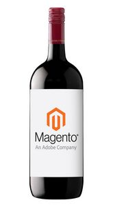Labeled Cabernet/Merlot Red Wine 1.5L w/Full-Color Custom Label