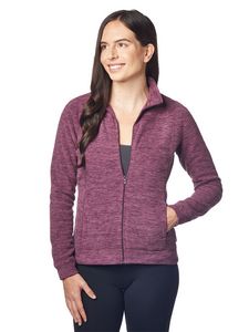 Ladies' Cascade Marled Fleece Jacket