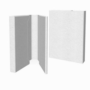 Large Portfolio 2 Pocket Folder (9.313"x12.75"x1.75")