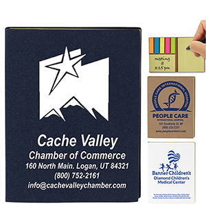 "Loomis" Small Eco Inspired Cover Sticky Notes & Flags (Overseas)