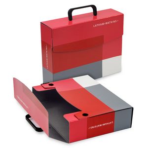 Medium Portfolio Briefcase Style w/ Snaps or Velcro? (12.25"x9.5"x3")