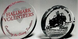 Mini Circle Paperweight Award (3")