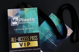 Plastic Event Badges