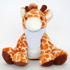 Plush Stuffed Animal Bank - Giraffe