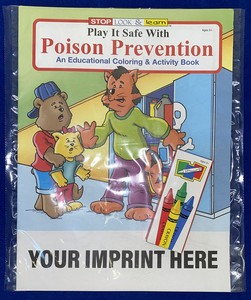 Poison Prevention Coloring Book Fun Pack