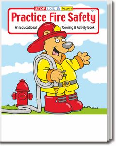 Practice Fire Safety Coloring Book Fun Pack