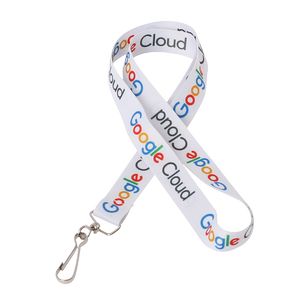 RUSH Economy Sublimated Full-Color Lanyard (White Background)