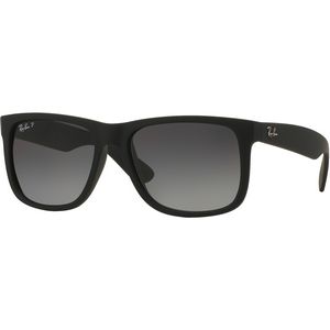 Ray-BanÂ® Polarized Justin Classic Sunglasses - Black/ Grey Gradient