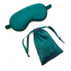 Silk-Like Sleep Mask With Storage Pouch