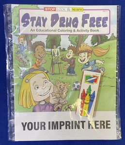 Stay Drug Free Coloring Book Fun Pack