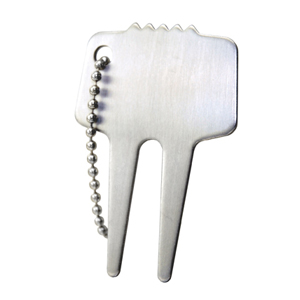 Steel Divot Tool w/ Chain