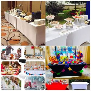 Stretchfit 6' Fitted Digital Print Table Cover