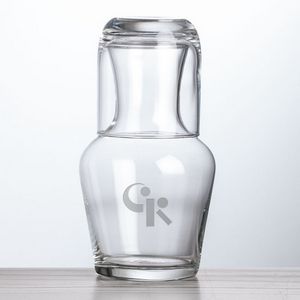 Summit Desk Water Set - Deep Etched