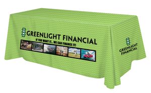 Table Cover - Polyester Digital Direct Print 3 sided
